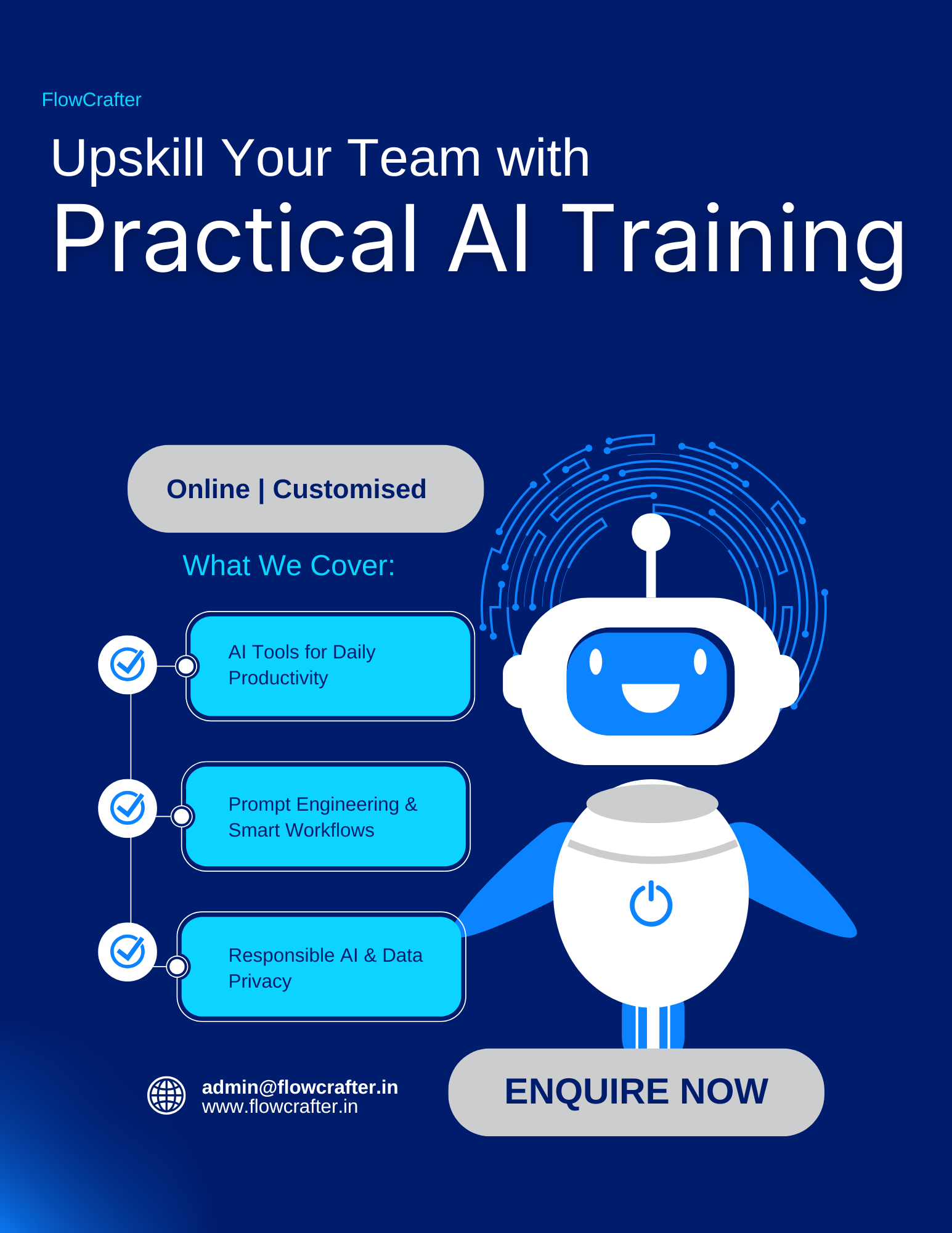 AI Corporate Training by FlowCrafter