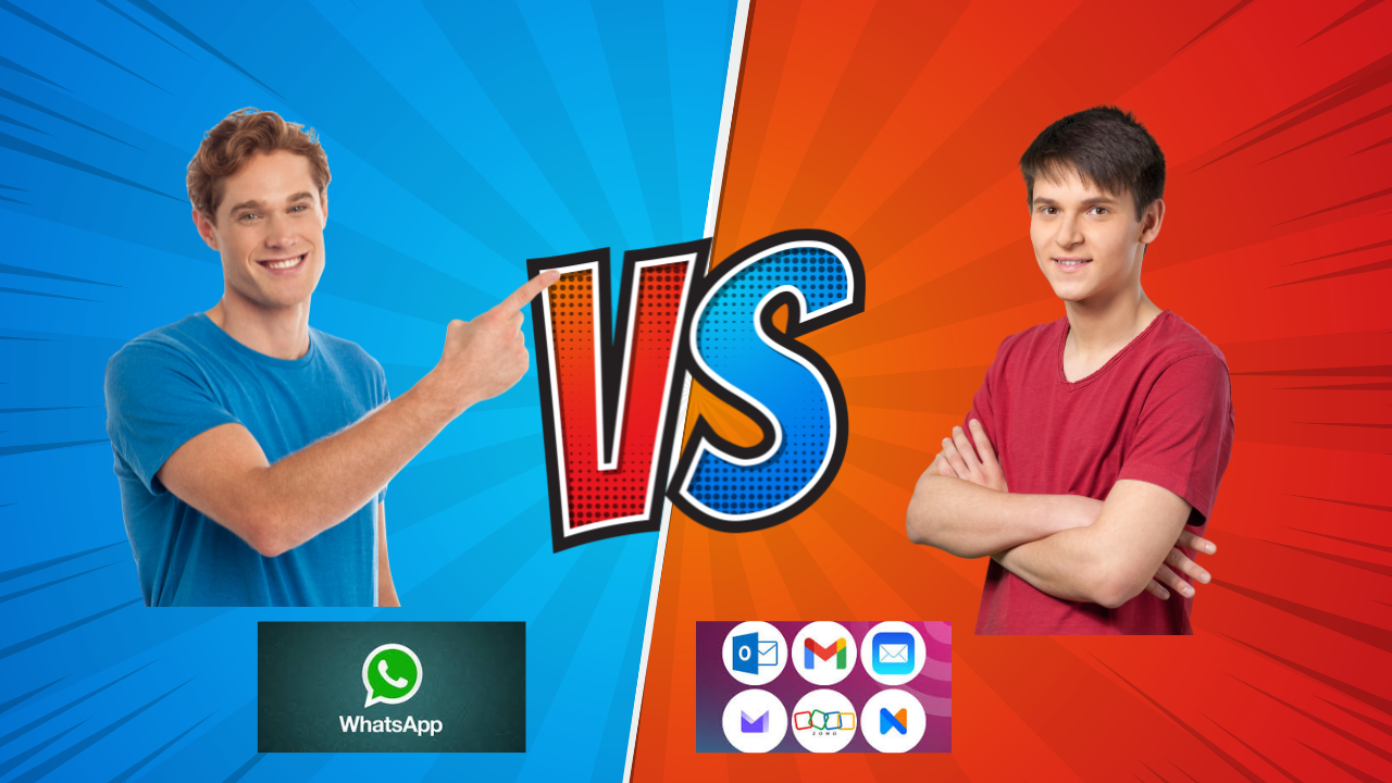 WhatsApp vs Email vs SMS India